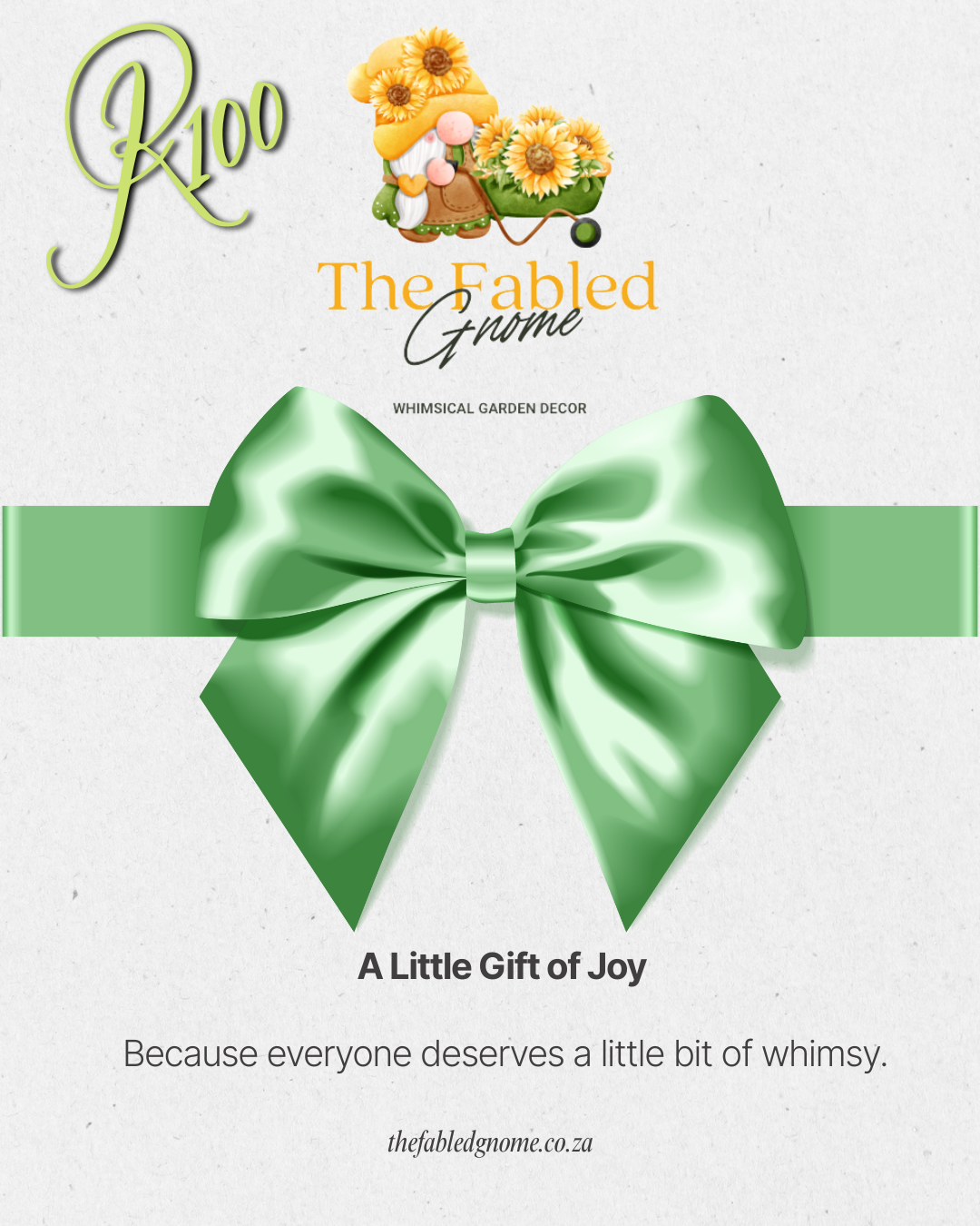 The Fabled Gnome Gift Card